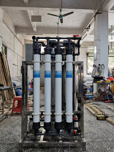 SUS steel tank domesic home use PVDF hollow fiber ultrafiltration system hot sale in Equatorial tropics