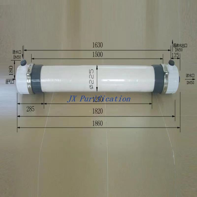 Dupont SFP SFD 2860 UF Alternative External Pressure Ultrafiltration Is Made of PVDF Hollow Fiber Membrane