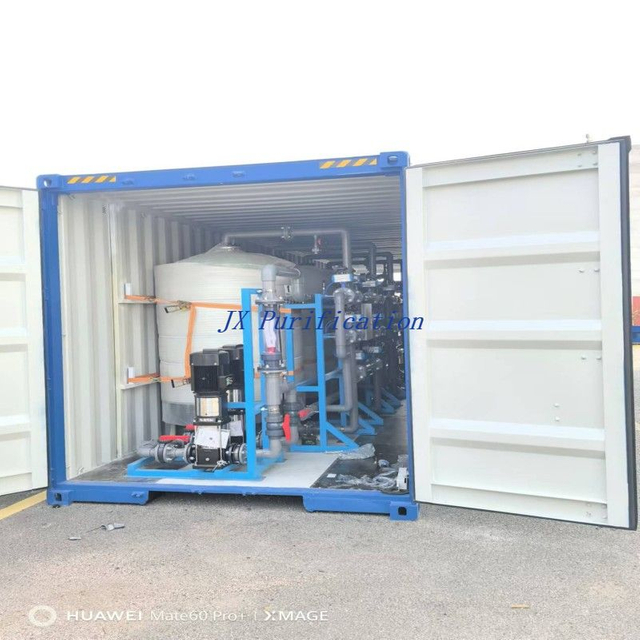 40GP Container Ro Plant Ro System Manufacturer in China in Brackish Water Sea Water Deep Water 