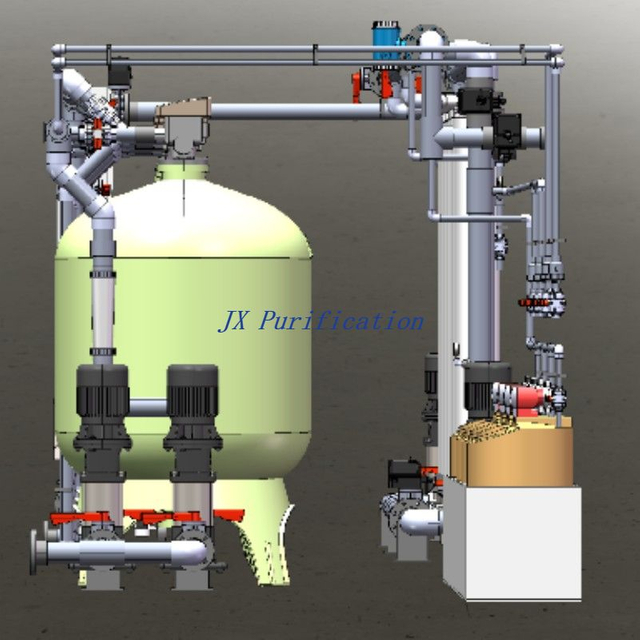 40GP Container UF System ultrafiltration system Manufacturer in China in Brackish Water river water tap water 