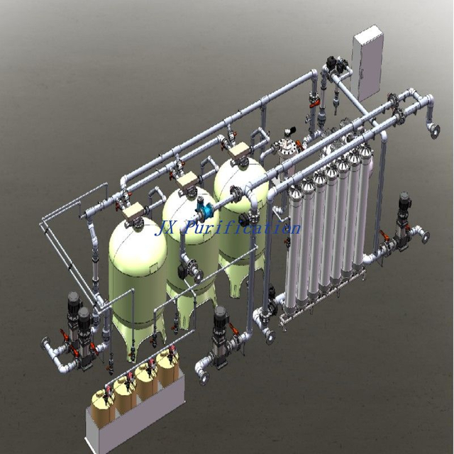 40GP Container UF System ultrafiltration system Manufacturer in China in Brackish Water river water tap water 