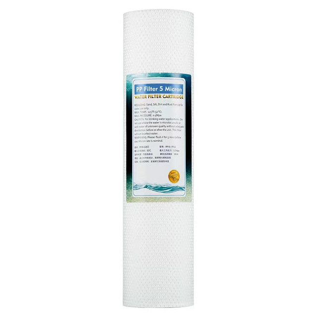 Promotion Price Disposable 10inch PP Cotton Filer 1um 5um Food Grade Polypropylene PP Material World Top 100 Manufacturer