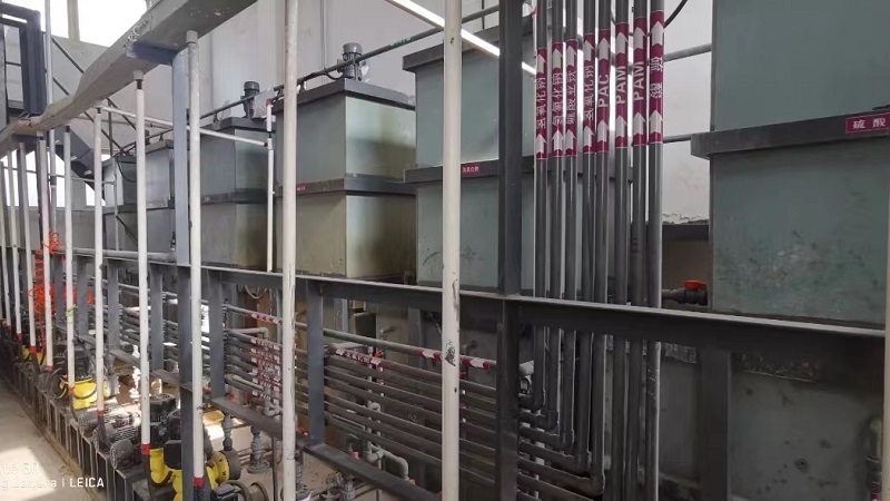 Case of 100 tons electroplating wastewater treatment project in Shanghai