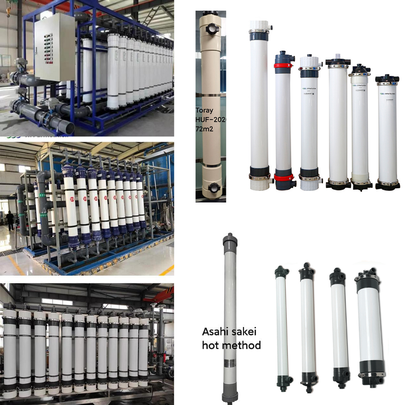 Ultrafiltration membranes and system